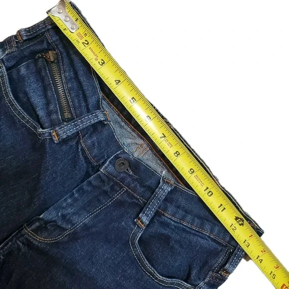 Ralph Lauren Women's Sz 27 Tribeca 114 Jeans Dark Blue Denim Bootcut Blue Label - Picture 4 of 10